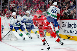 Canucks Red Wings Hockey