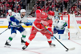 Canucks Red Wings Hockey