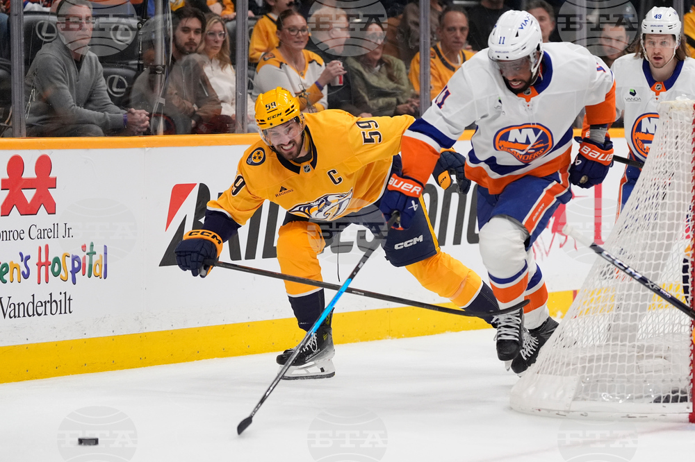 Islanders Predators Hockey