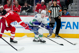 Canucks Red Wings Hockey