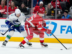 Canucks Red Wings Hockey