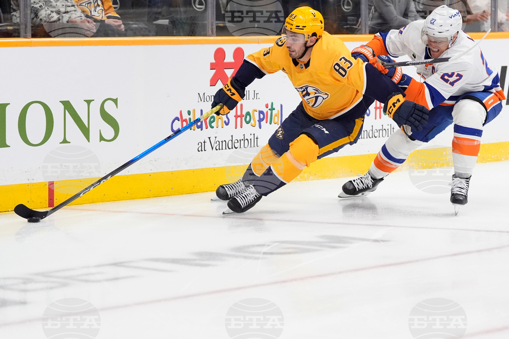 Islanders Predators Hockey