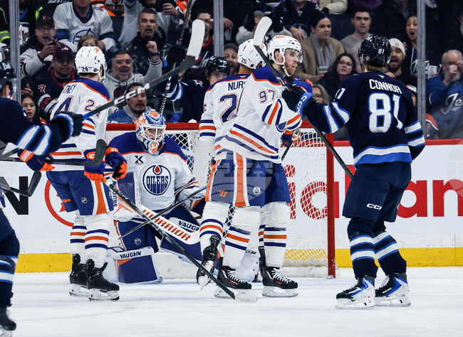 Oilers Jets Hockey