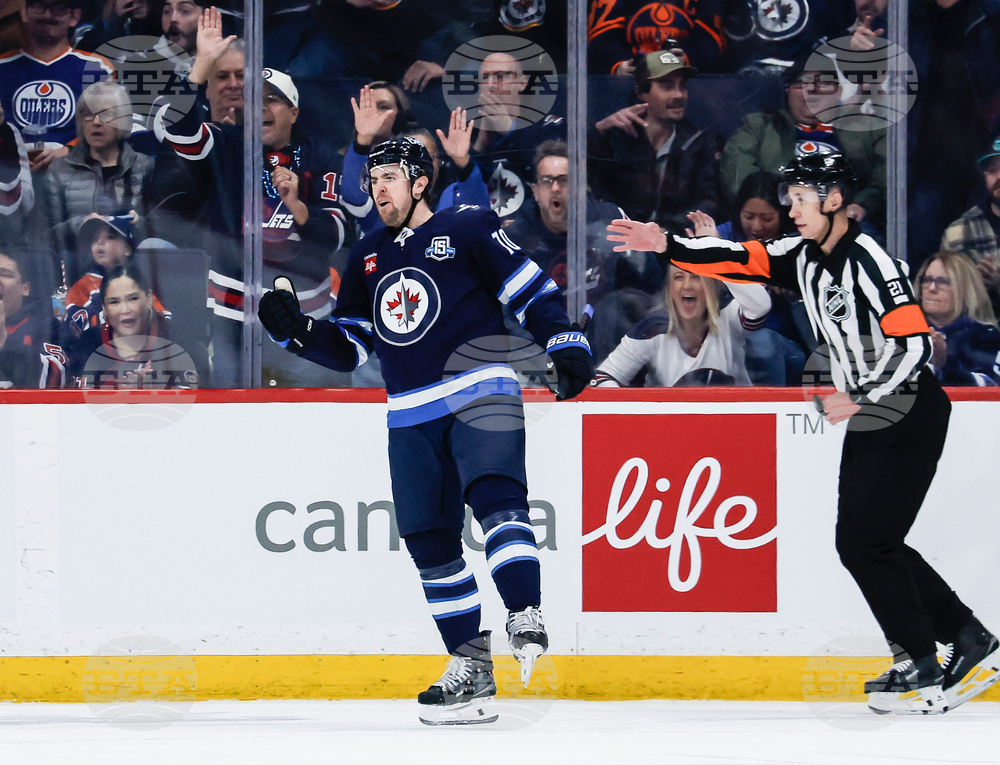 Oilers Jets Hockey