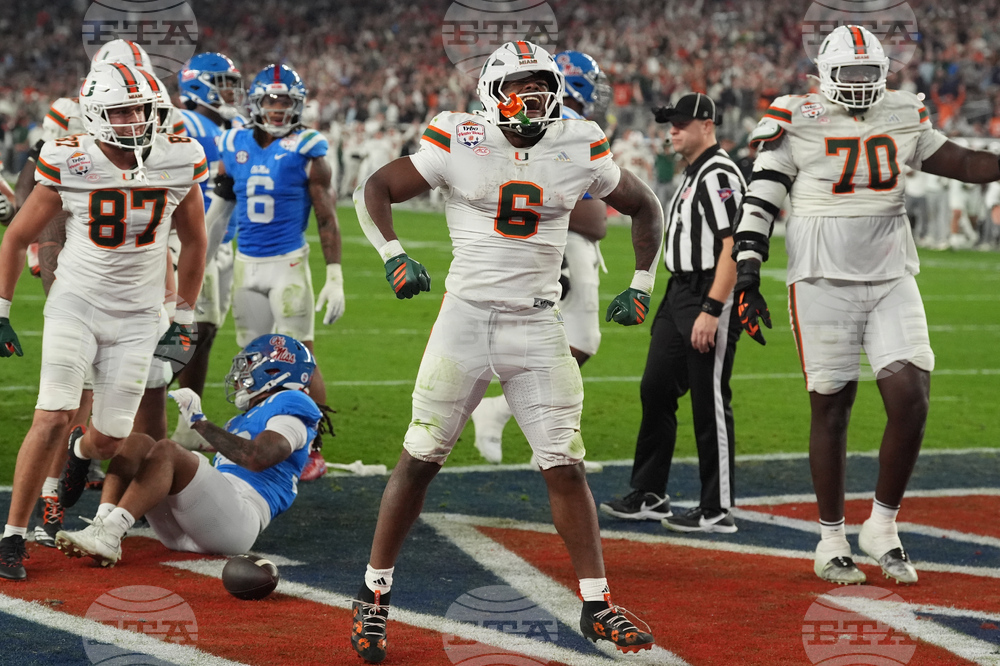 APTOPIX CFP Fiesta Bowl Football