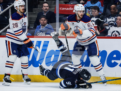 Oilers Jets Hockey