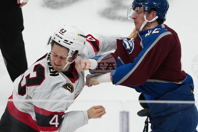 Senators Avalanche Hockey