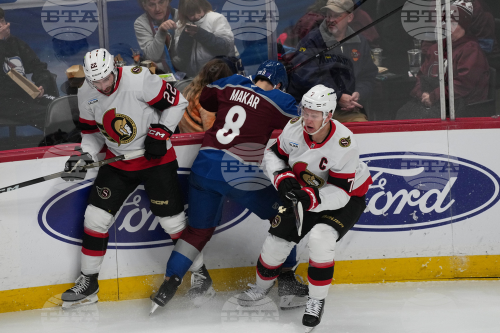 Senators Avalanche Hockey