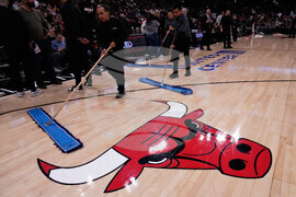 Heat Bulls Basketball