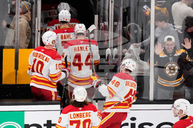 Flames Bruins Hockey