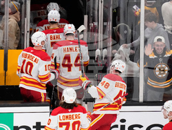 Flames Bruins Hockey