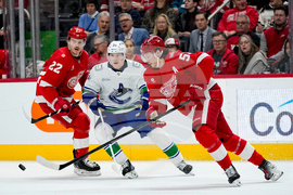Canucks Red Wings Hockey