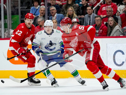 Canucks Red Wings Hockey