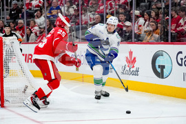 Canucks Red Wings Hockey