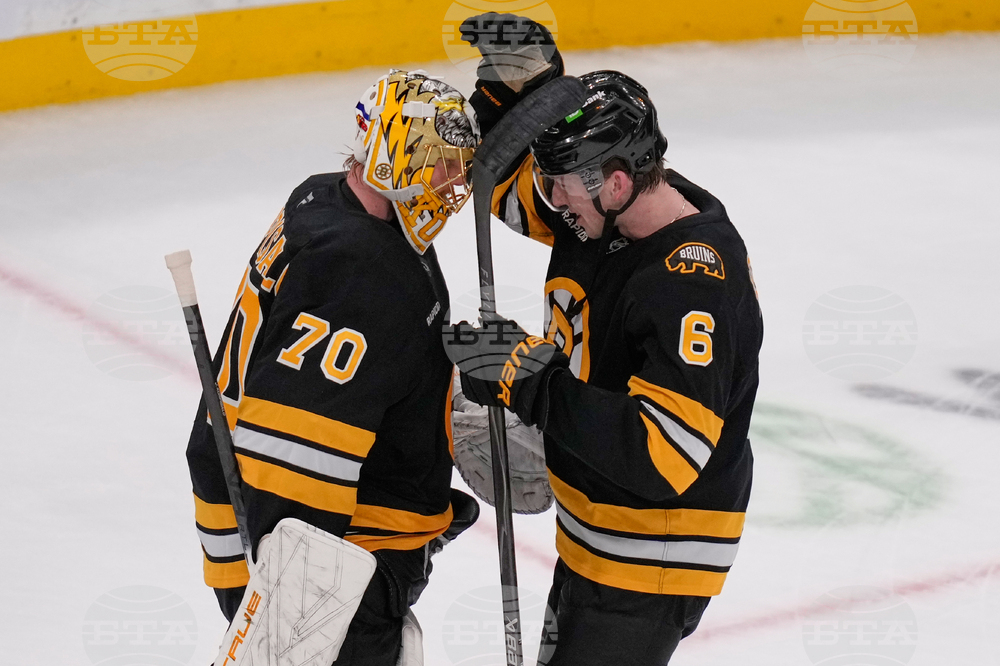 Flames Bruins Hockey