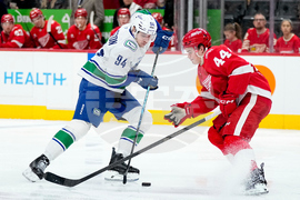 Canucks Red Wings Hockey