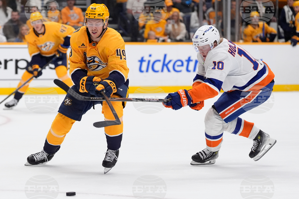 Islanders Predators Hockey