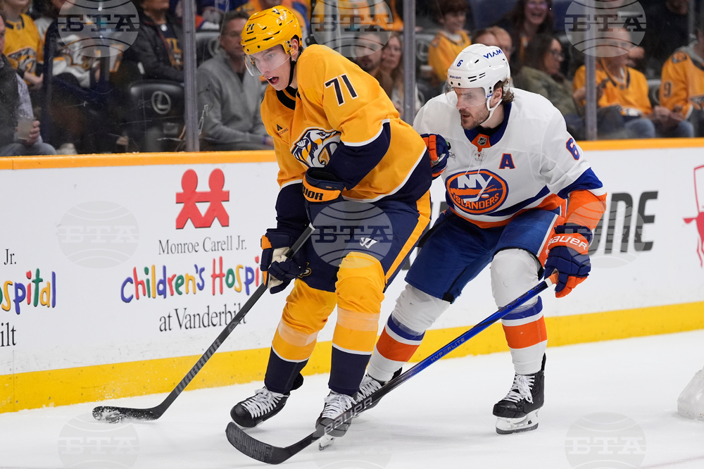 Islanders Predators Hockey