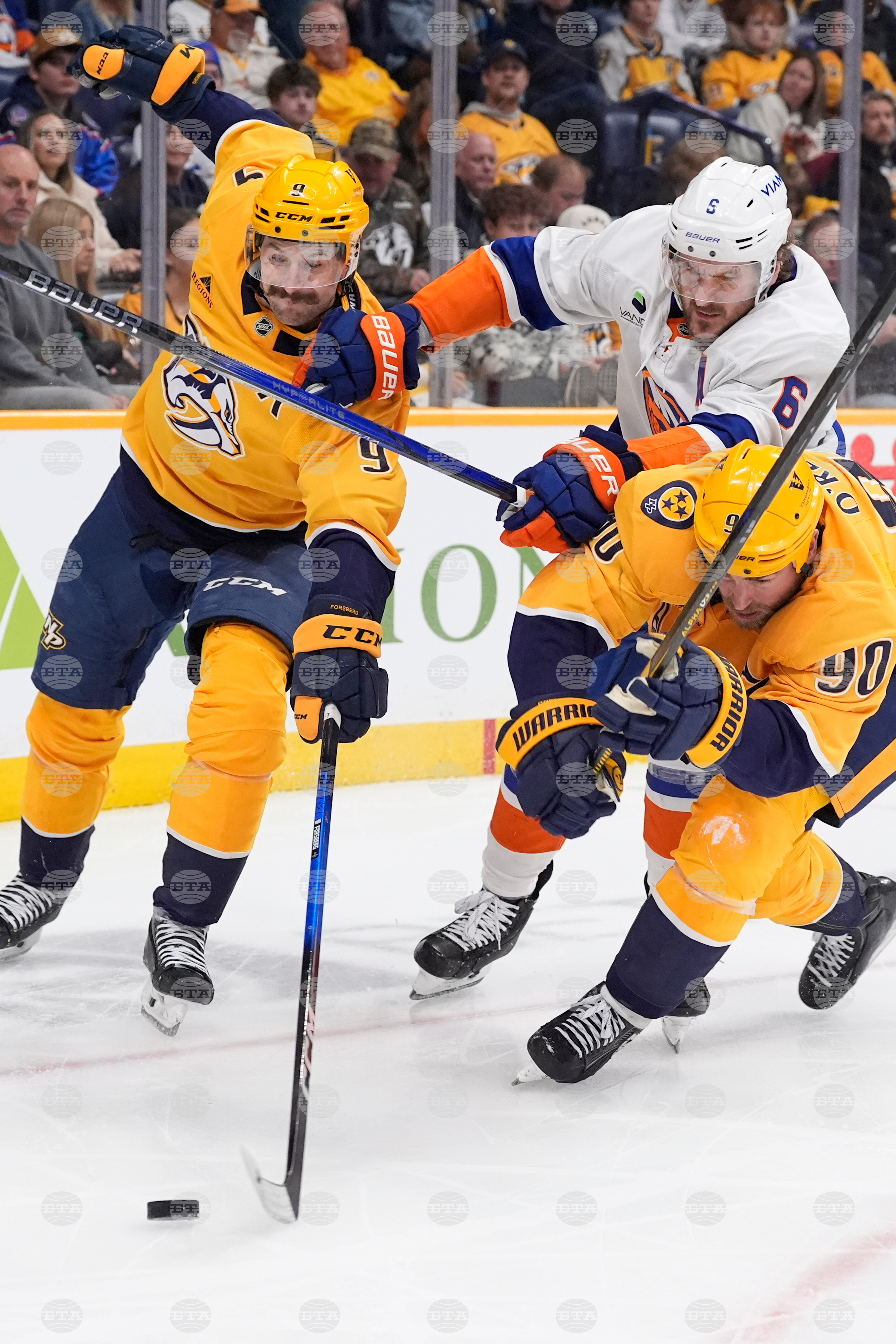 Islanders Predators Hockey