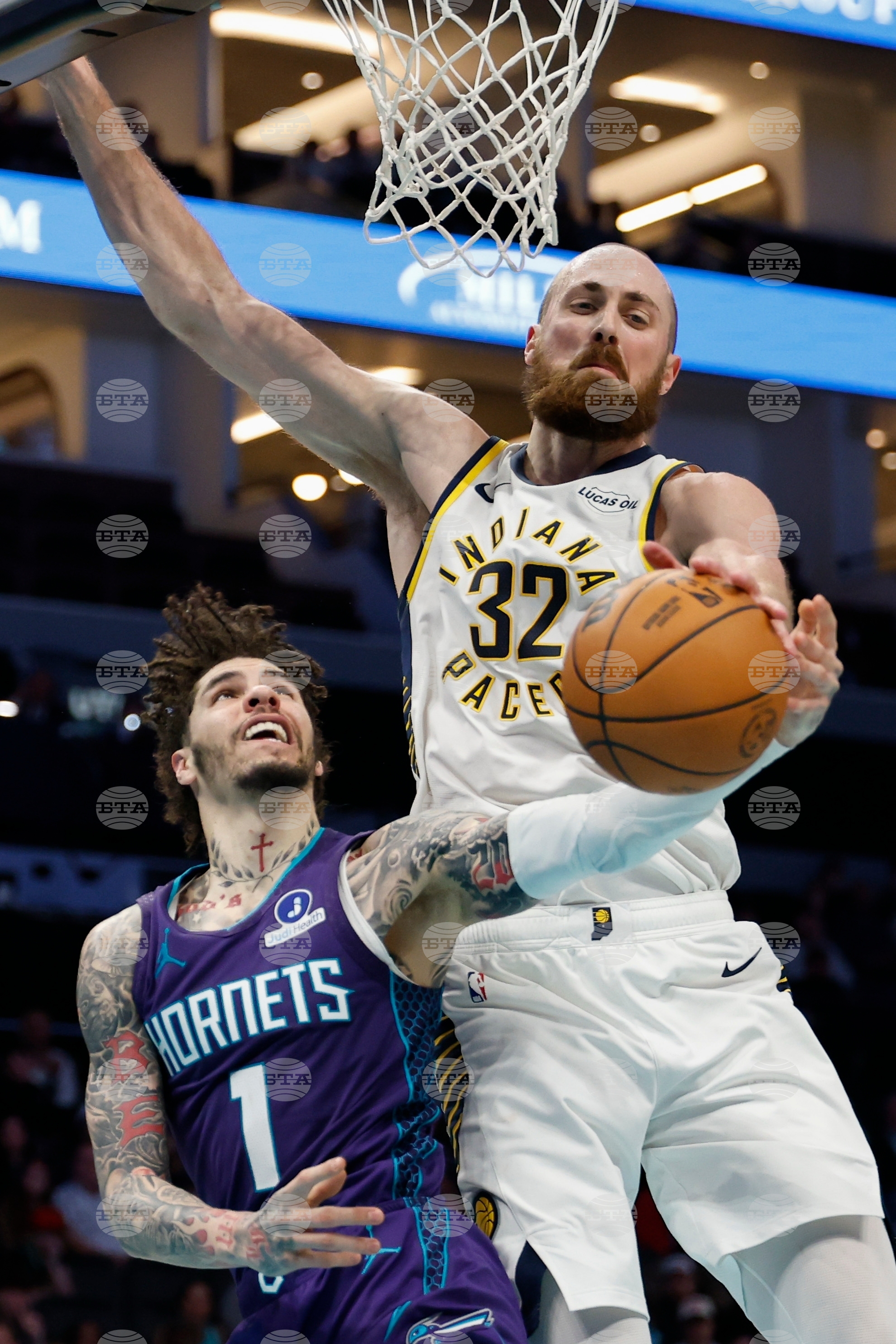 Pacers Hornets Basketball