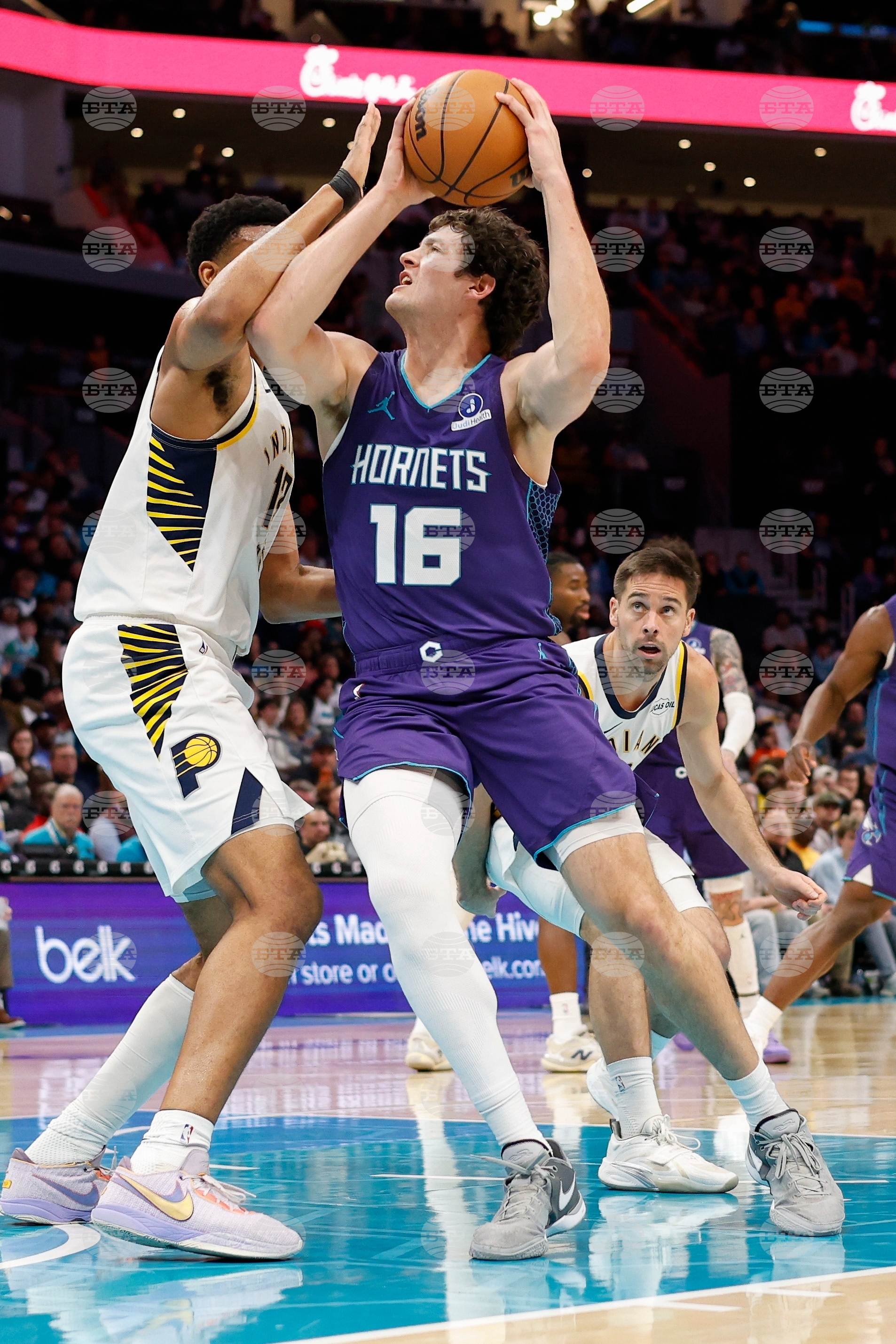 Pacers Hornets Basketball