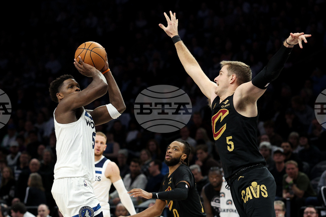 Минесота надви Кливланд за 25-и успех от началото на сезона в НБА