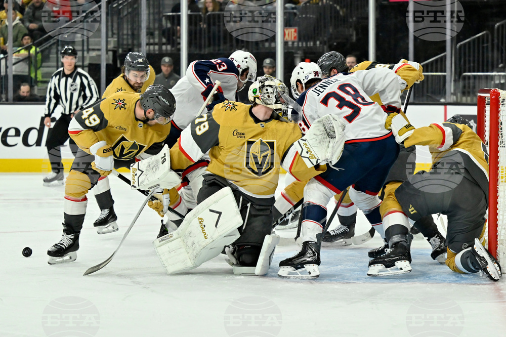 Blue Jackets Golden Knights Hockey