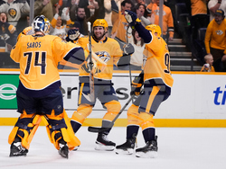 APTOPIX Islanders Predators Hockey