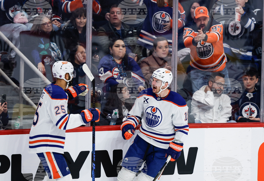 Oilers Jets Hockey