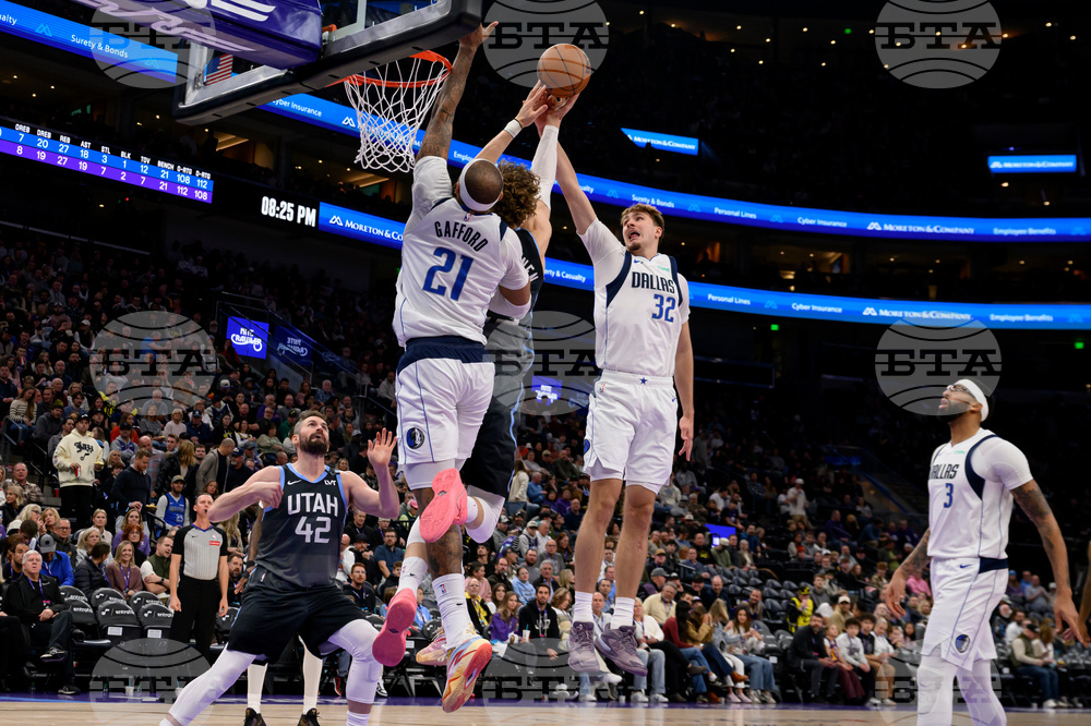 Mavericks Jazz Basketball