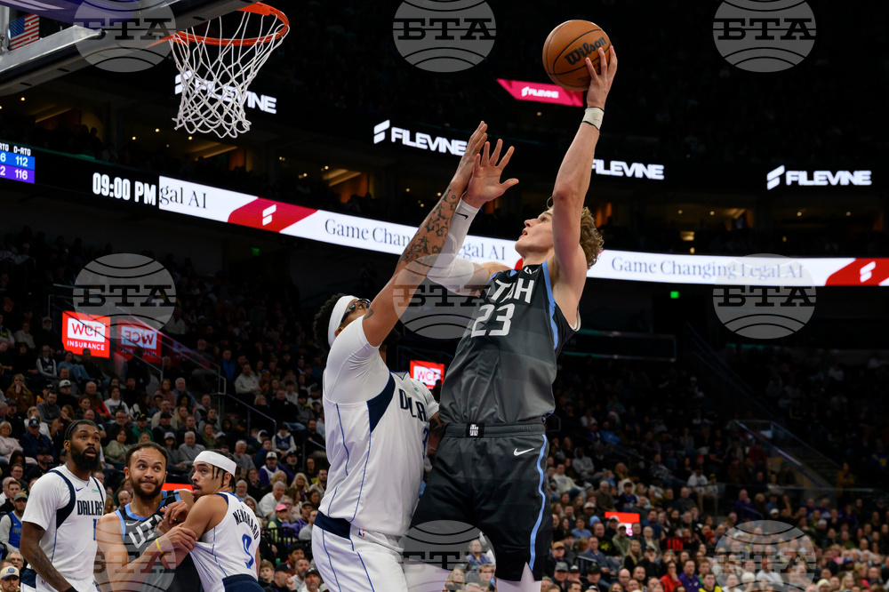 Mavericks Jazz Basketball