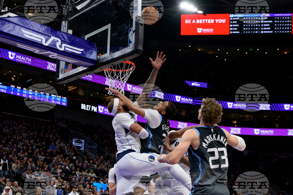 Mavericks Jazz Basketball