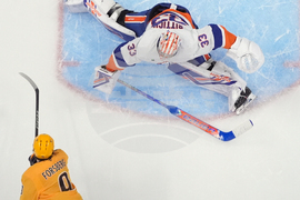 APTOPIX Islanders Predators Hockey