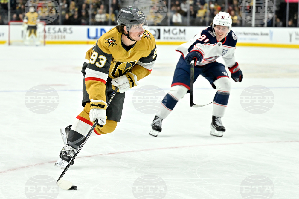 Blue Jackets Golden Knights Hockey