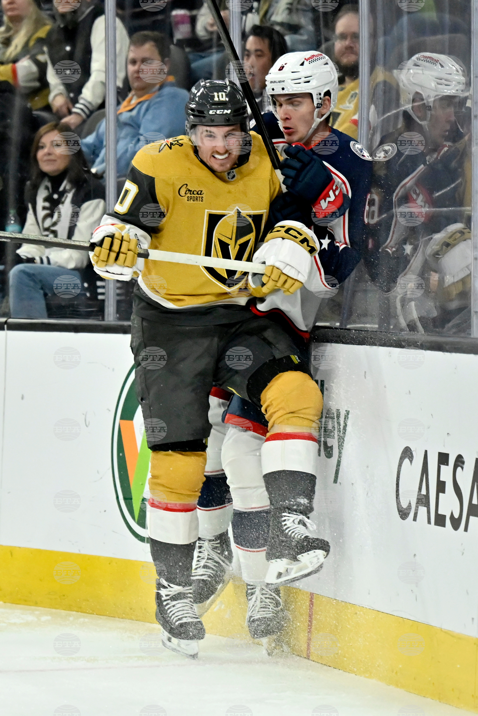 Blue Jackets Golden Knights Hockey