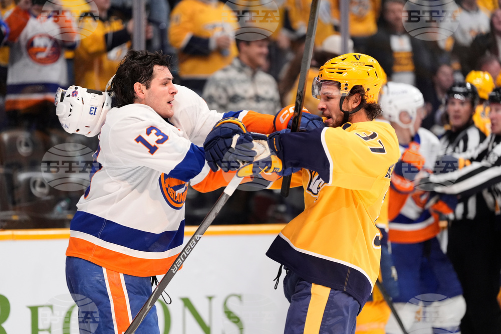 Islanders Predators Hockey