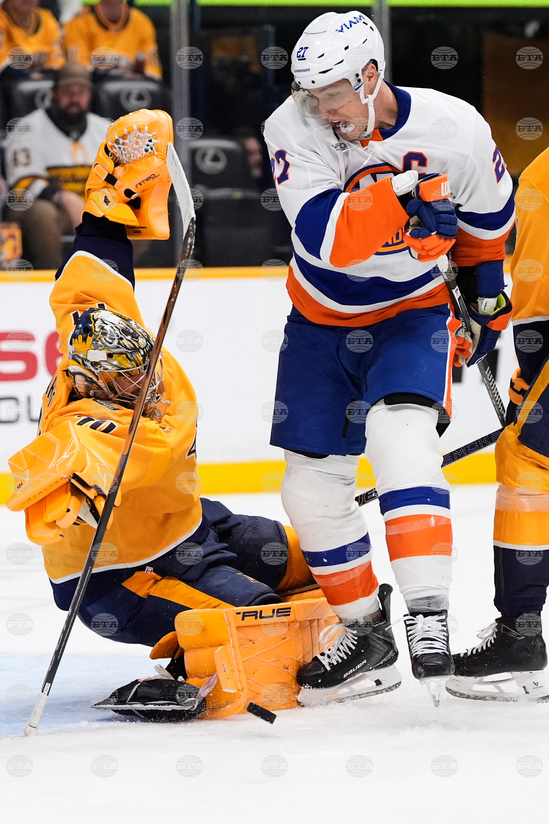Islanders Predators Hockey