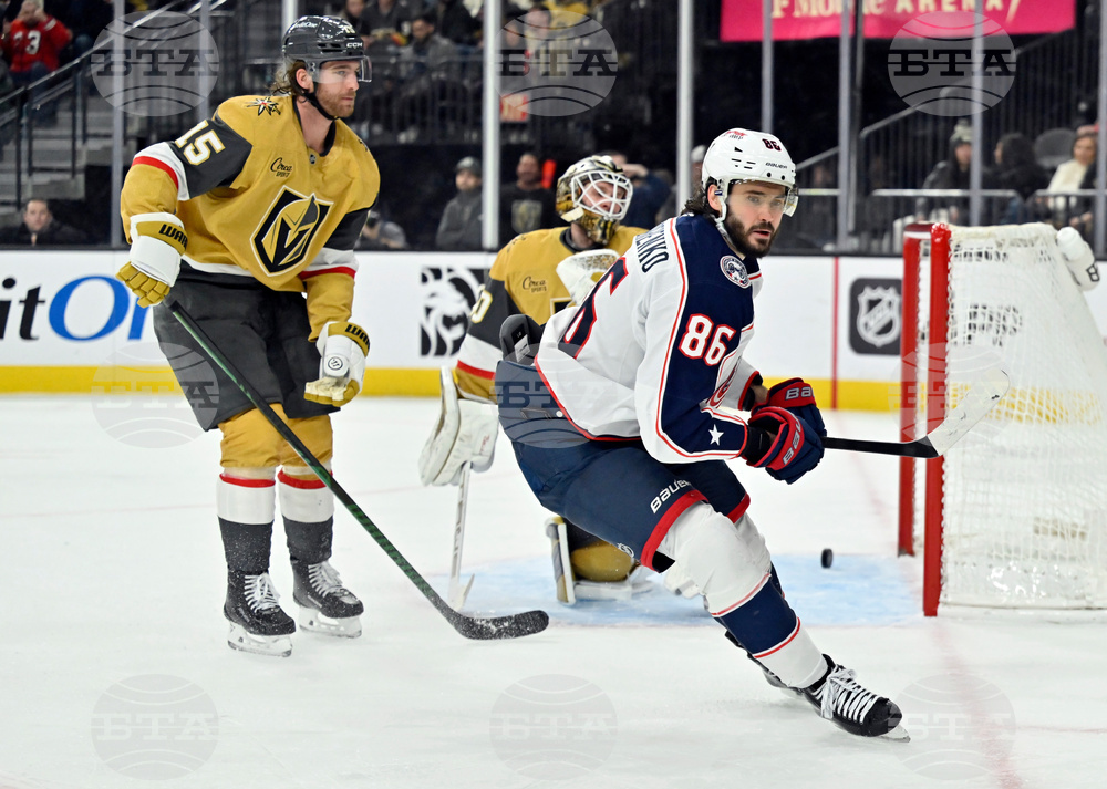 Blue Jackets Golden Knights Hockey