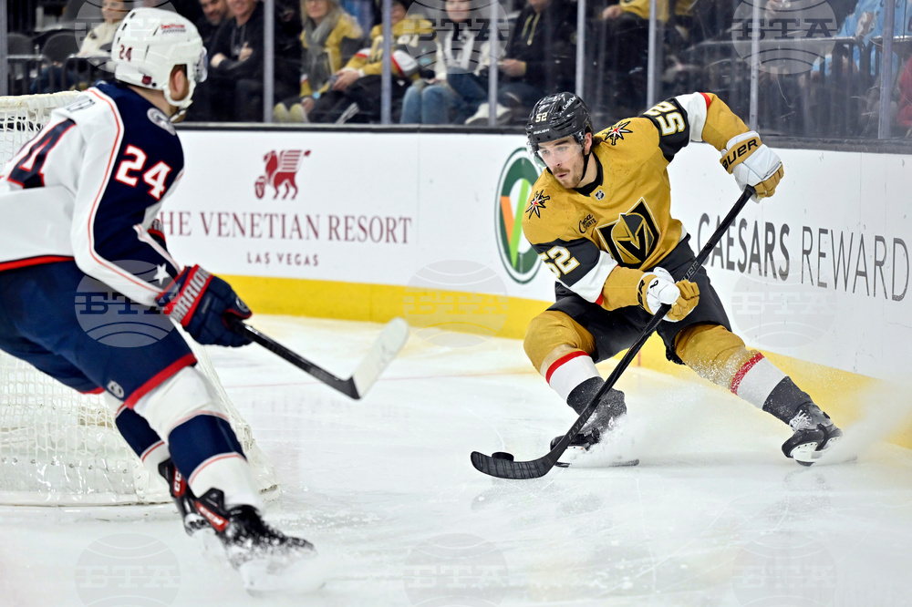 Blue Jackets Golden Knights Hockey