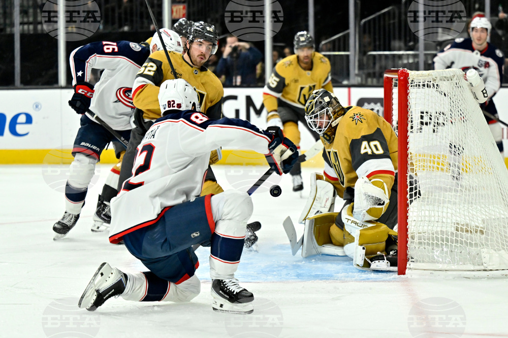 Blue Jackets Golden Knights Hockey