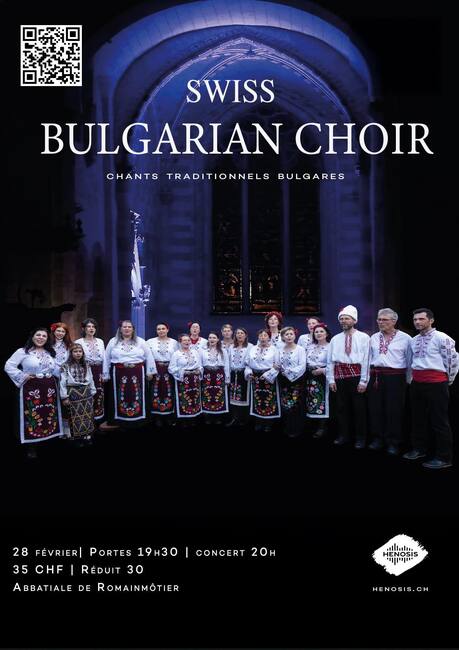 Swiss Bulgarian Choir Plans Concert in Canton of Vaud on February 28