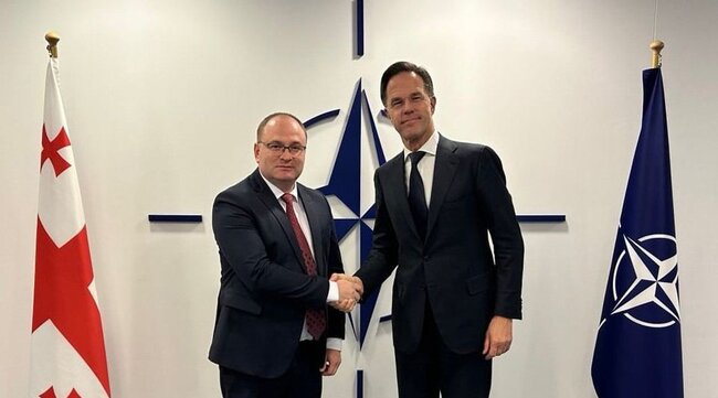 ГПБ: Постоянният представител на Грузия в НАТО връчи акредитивните си писма на генералния секретар на Алианса