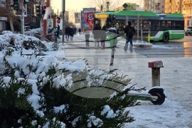 Румъния - Букурещ - зимна обстановка