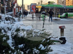 Румъния - Букурещ - зимна обстановка