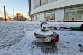 Румъния - Букурещ - зимна обстановка