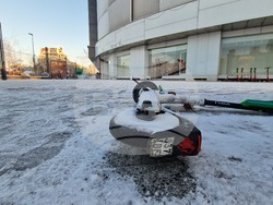 Румъния - Букурещ - зимна обстановка