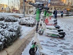 Румъния - Букурещ - зимна обстановка