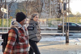 Румъния - Букурещ - зимна обстановка