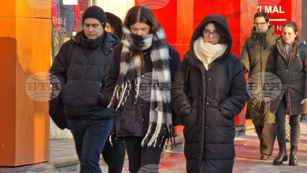 Румъния - Букурещ - зимна обстановка