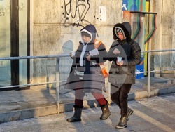 Румъния - Букурещ - зимна обстановка